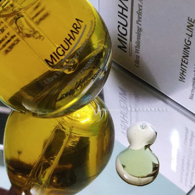 Miguhara Ultra Whitening Ampoule review photo by RubyonWings