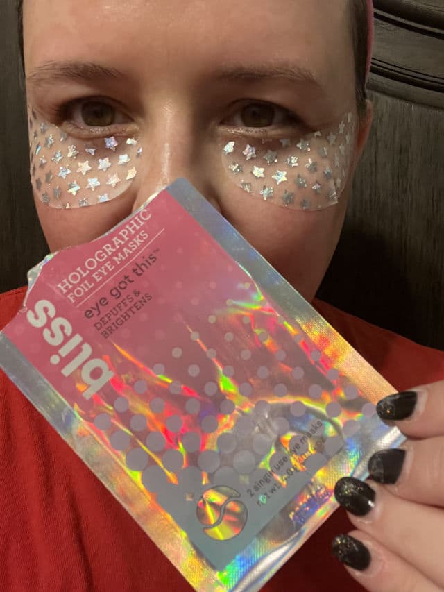 Bliss Eye Got This Holographic Eye Masks review photo by tnfriendrenee