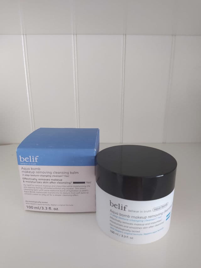 belif Aqua Bomb Cleansing Balm review photo by Loveskinroutine