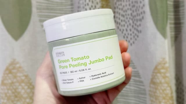 Sungboon Editor Green Tomato Pore Peeling Jumbo Pad review photo by dayverampas