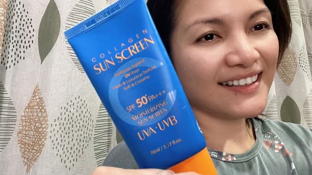 3wClinic Collagen Sunscreen SPF50+ PA++++ review photo by dayverampas