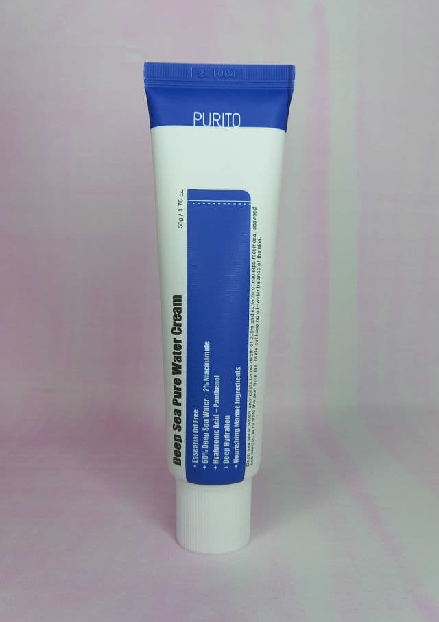 PURITO Essential Oil-Free Deep Sea Pure Water Cream review photo by Hinarushi