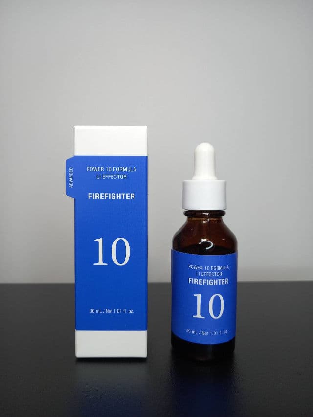IT'S SKIN Power 10 Formula LI Effector Firefighter review photo by Hinarushi
