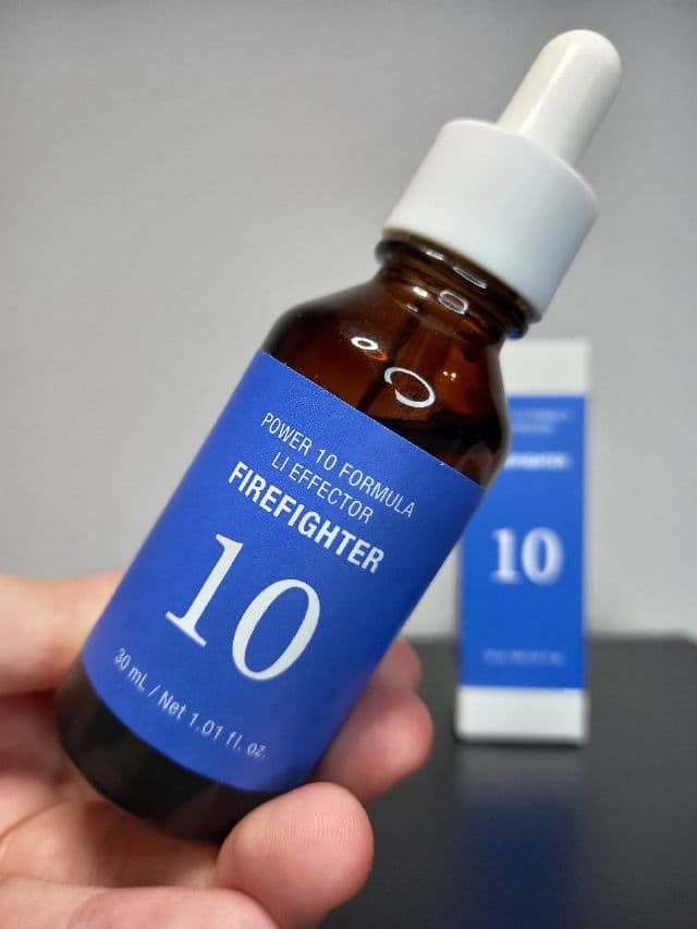 IT'S SKIN Power 10 Formula LI Effector Firefighter review photo by Hinarushi