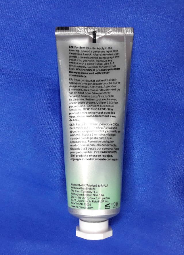 No7 Laboratories Cica - Rescue Skin Paste review photo by Hinarushi