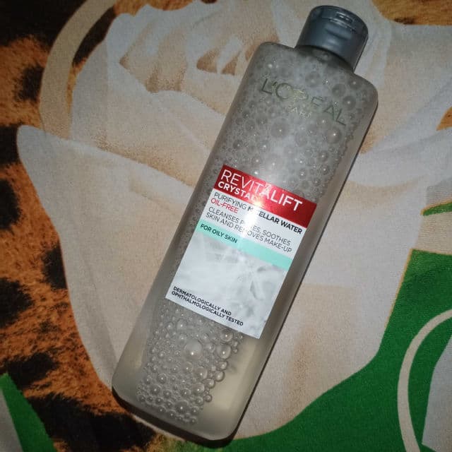 L'Oreal Paris Revitalift Crystal Purifying Micellar Water  review photo by sweetirtup