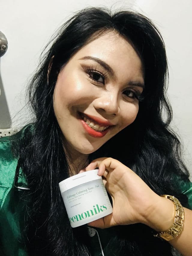 Keenoniks Cabbage Calming Toner Pad review photo by ArianneJardio