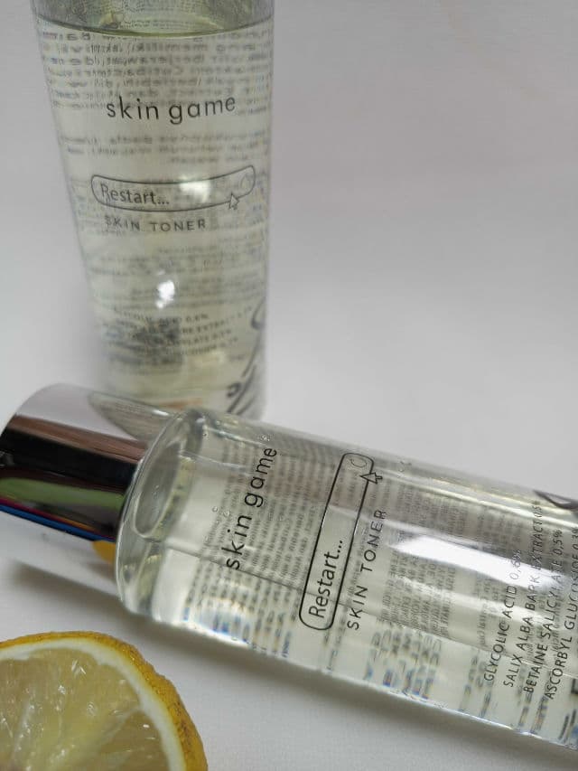 Skin game Restart Toner review photo by Alfayu