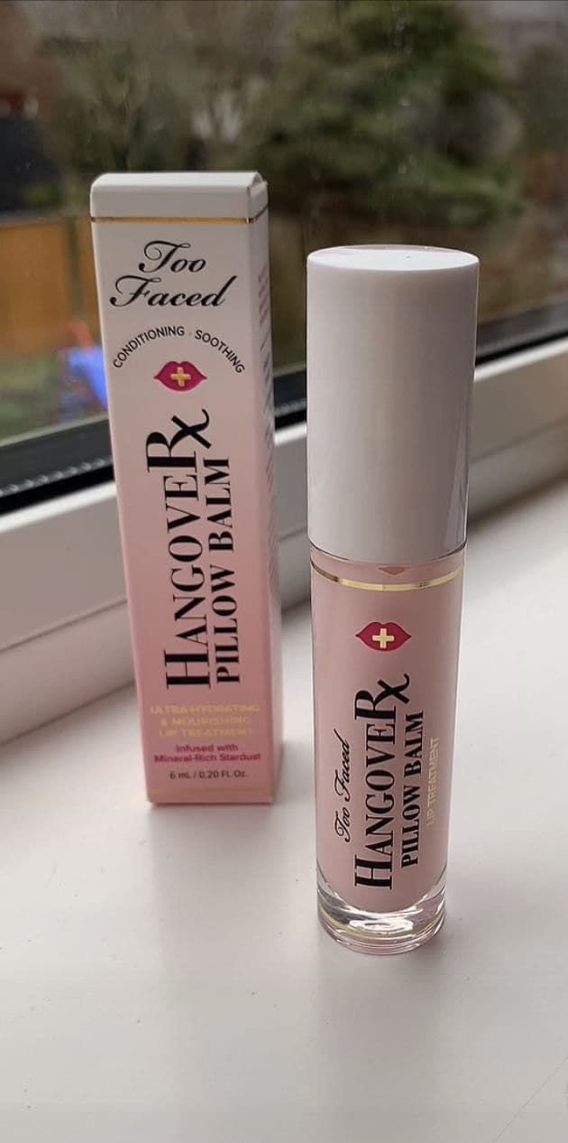 Too Faced Hangover Pillow Balm Lip Treatment review photo by BellaBooBeauty
