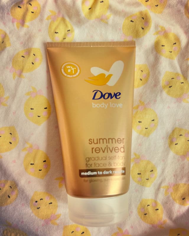 Dove DermaSpa Summer Revived Self Tanning Body Lotion Medium to Dark review photo by BellaBooBeauty