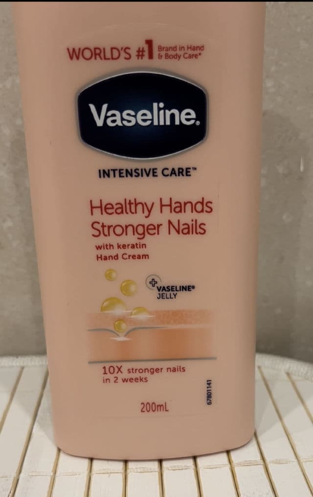 Vaseline Intensive Care Healthy Hands Stronger Nails Cream review photo by BellaBooBeauty