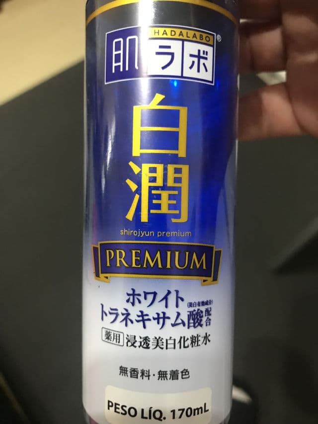 Hada Labo Shirojyun Premium Medicated Whitening Lotion - Moist  review photo by Gabis