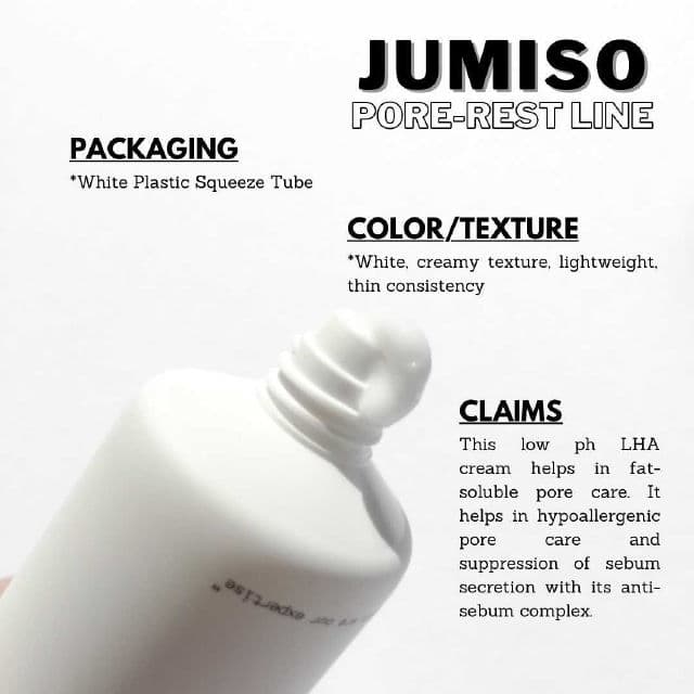 Jumiso PORE-REST LHA Sebum Control Facial Cream review photo by eslavaelle