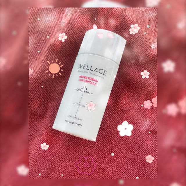 Wellage Hyper Toning Sun Ampoule [SPF50+/PA++++] review photo by Himewaii