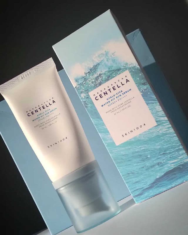 SKIN1004 Madagascar Centella Hyalu-Cica Water-Fit Sun Serum SPF50+ PA++++ review photo by Annafe600