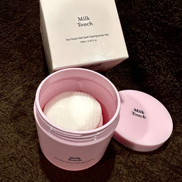 Milk Touch Five Flower Dark Spot Clearing Jumbo Pad review photo by samanwong