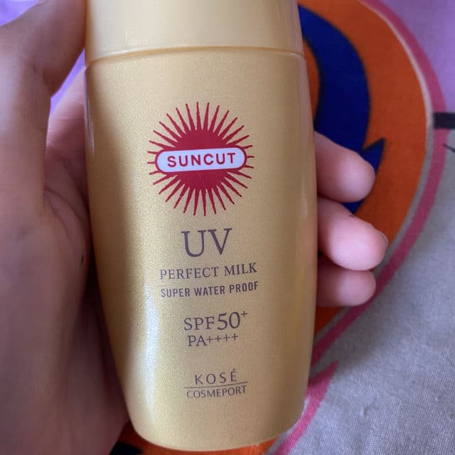 Kose Suncut Perfect UV Milk SPF50+ PA++++ review photo by Junnz