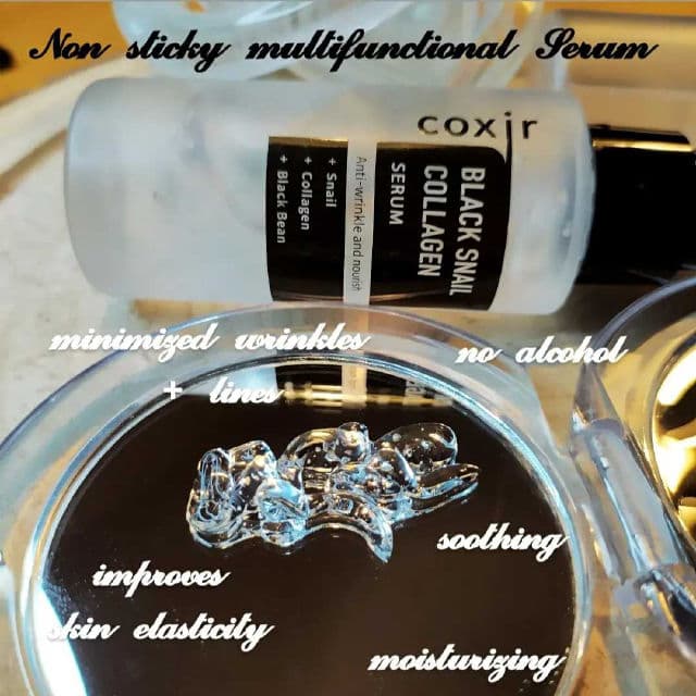 Coxir Black Snail Collagen Serum review photo by kbeautysandra