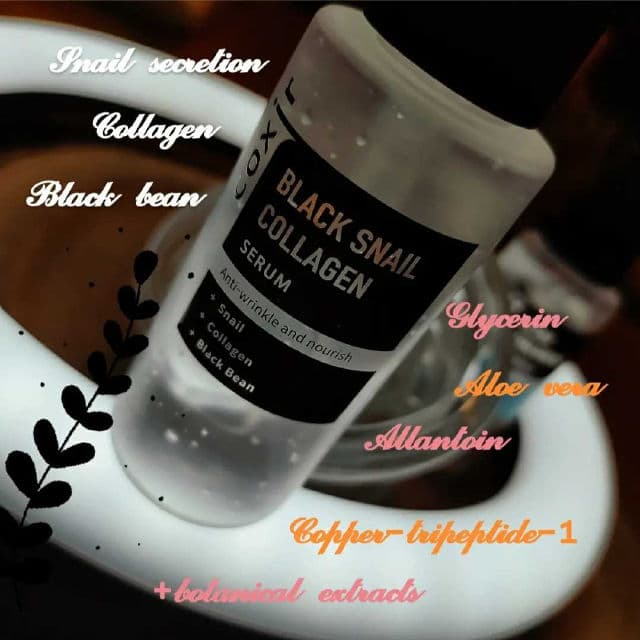 Coxir Black Snail Collagen Serum review photo by kbeautysandra