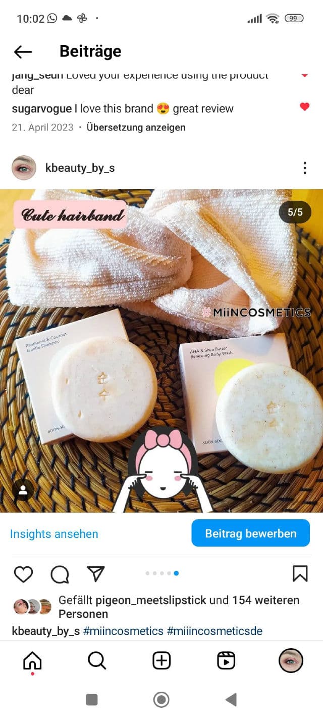 Ondo Beauty 36.5 Panthenol & Coconut Gentle Shampoo review photo by kbeautysandra