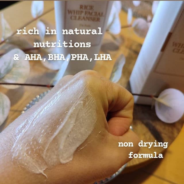 Rice Whip Facial Cleanser product review