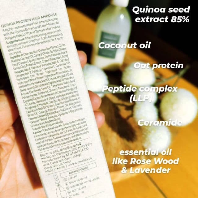 Aromatica Quinoa Protein Hair Ampoule review photo by kbeautysandra