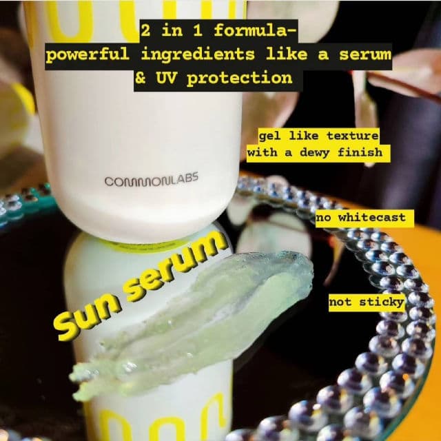 Vitamin C Brightening Sun Serum SPF50+ PA++++  product review