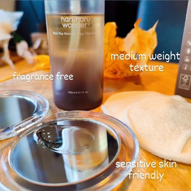 HaruHaru WONDER Black Rice Moisture Deep Cleansing Oil review photo by kbeautysandra