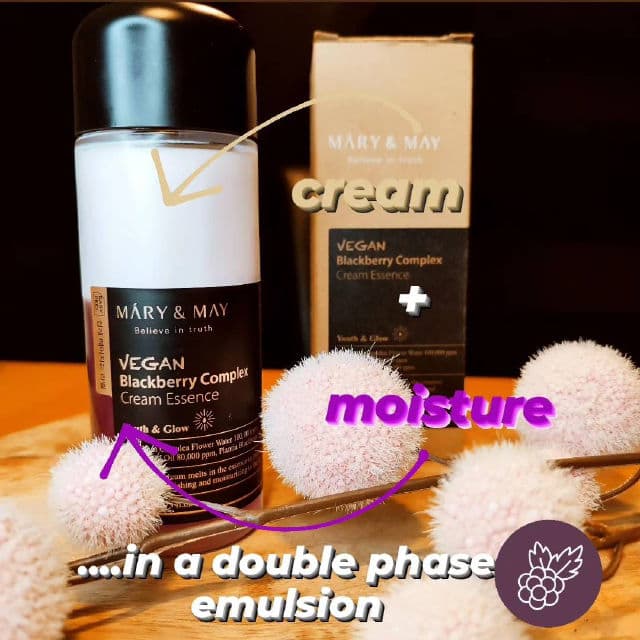 Vegan Blackberry Complex Cream Essence product review