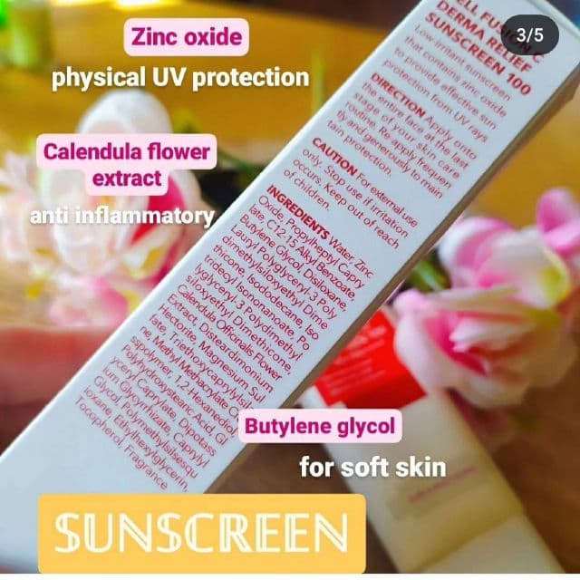 Derma Relief Sunscreen 100 SPF50+/PA++++ product review