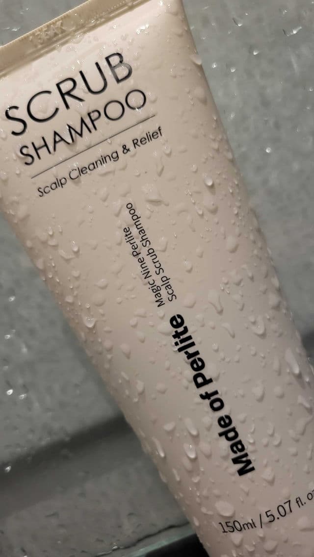 NINELESS Magic Nine Perlite Scalp Scrub Shampoo review photo by serene1126
