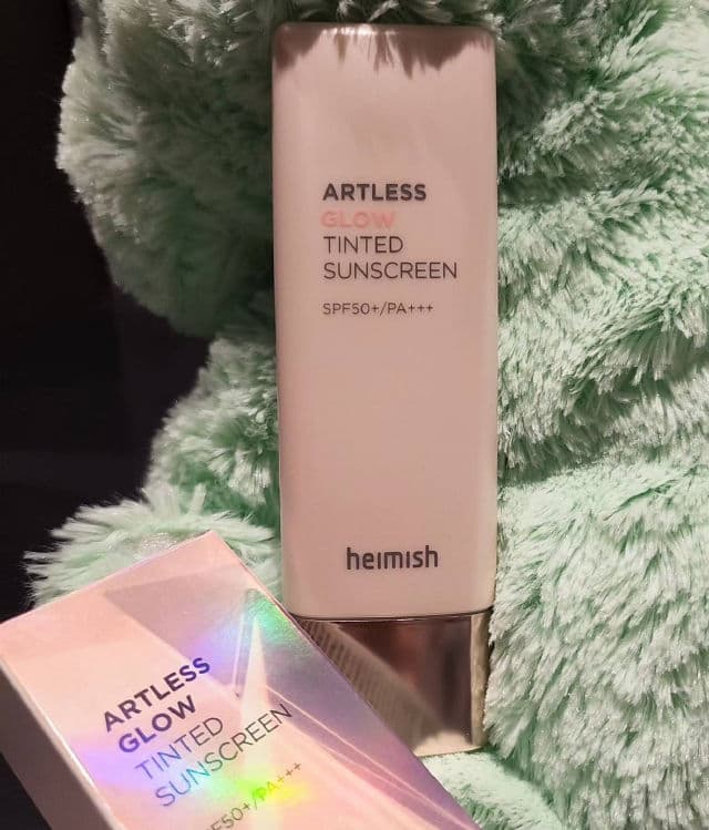Heimish Artless Glow Tinted Sunscreen SPF50+ PA+++ review photo by serene1126