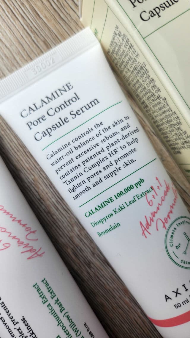 AXIS-Y Calamine Pore Control Capsule Serum review photo by serene1126