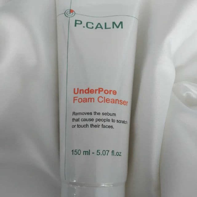 P.CALM UnderPore Foam Cleanser review photo by Behindthedew