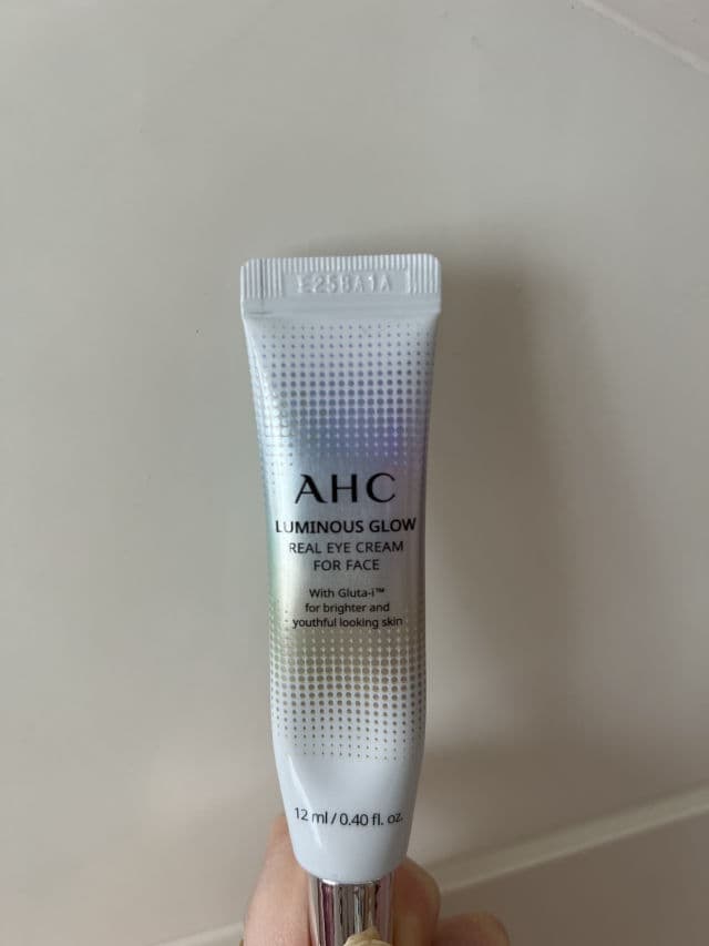AHC Luminous Glow Real Eye Cream For Face review photo by bimbimbapzz