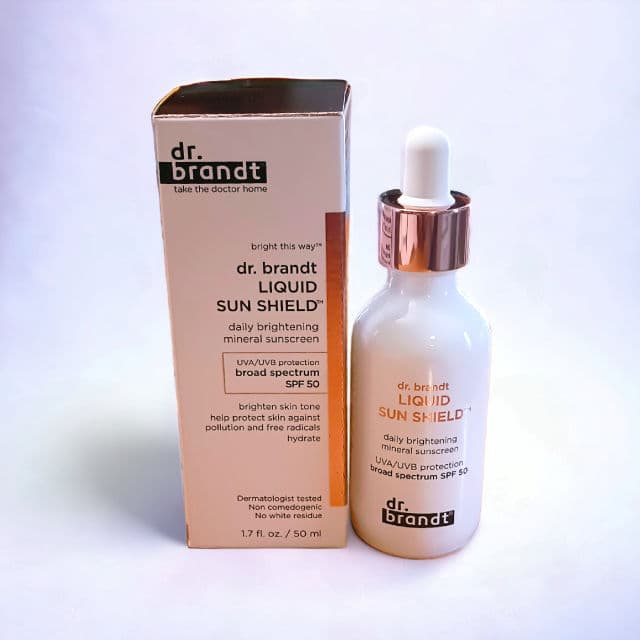 Dr. Brandt Liquid Sun Shield Daily Brightening Mineral Sunscreen SPF 50 review photo by Hollys142