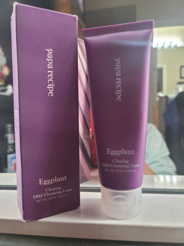 PAPA RECIPE Eggplant Clearing Mild Cleansing Foam review photo by SacredV