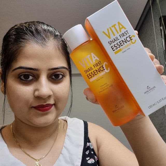 The Skin House Vita Snail First Essence review photo by Prabh