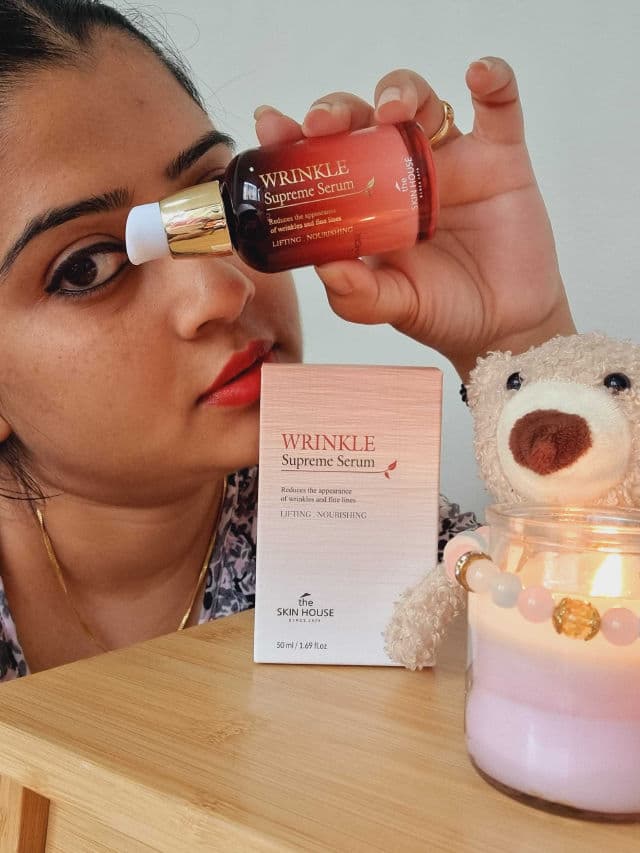 The Skin House Wrinkle Supreme Serum review photo by Prabh