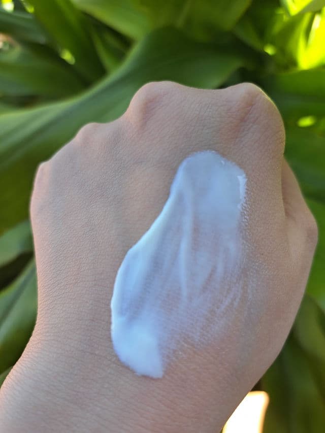 Hamel Vegan Relief Water Essence Sun Cream SPF50+ PA++++ review photo by HanYu12
