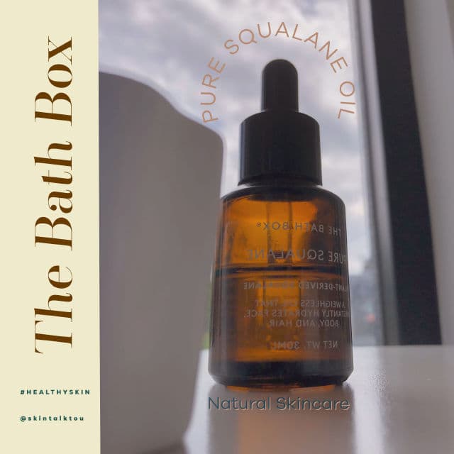 The Bath Box Pure Squalane review photo by skintalktou
