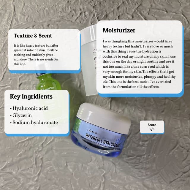 Jumiso Waterfull Hyaluronic Acid Cream review photo by skintalktou