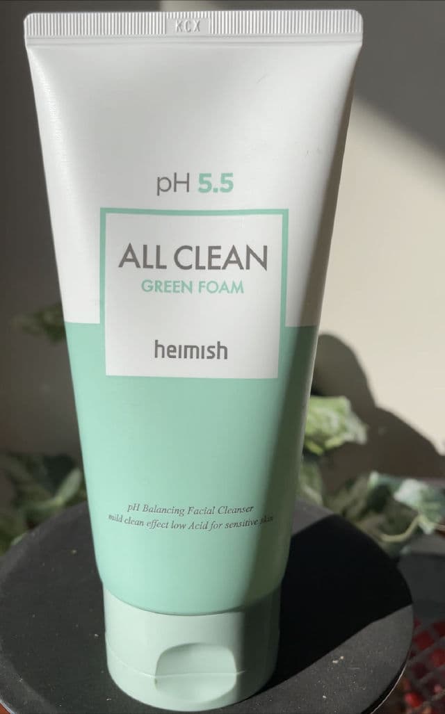 Heimish PH 5.5 Clean Green Foam review photo by TDK