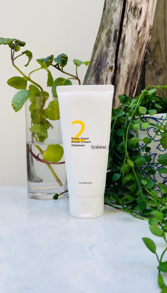 numbuzin No.2 Deep Clean Fresh Cream Cleanser review photo by TDK