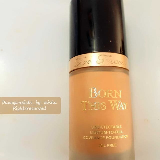 Too Faced Born This Way Foundation review photo by Daveganpicksbymisha