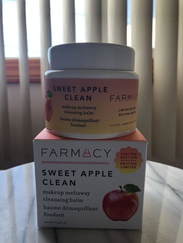 Farmacy Sweet Apple Clean Makeup Meltaway Cleansing Balm review photo by Allthingsbeauty123