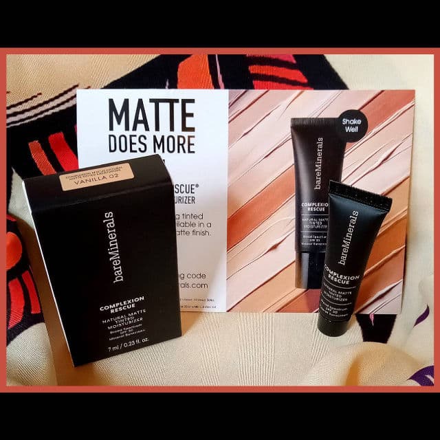 BareMinerals Complexion Rescue Natural Matte Tinted Moisturizer Mineral SPF 30 review photo by staceymeows
