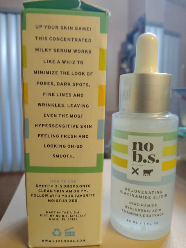 No B.S. Skin Care Rejuvenating Niacinamide Elixir review photo by heatherrduhh