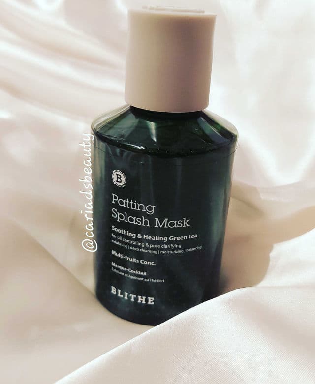 BLITHE Patting Splash Mask - Soothing Green Tea review photo by cariadsbeauty