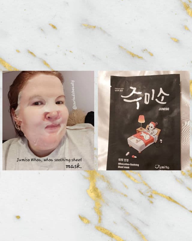 Jumiso Whoa Whoa Soothing Mask review photo by cariadsbeauty